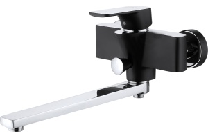 Смеситель для ванны D&K  хром, черный (DA1433315) - 2