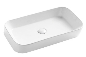 Раковина накладная Ceramalux N 60 белый (2243)