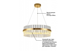 Подвесной светильник Natali Kovaltseva Innovation style INNOVATION STYLE 83010 - 3