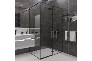 Душевой уголок Veconi Rovigo RV-073B 90x80 профиль черный (RV073B-9080-01-C4)