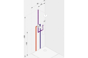 Душевой комплект Kludi Bozz 386300576 - 3