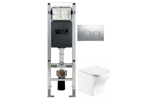 Комплект Weltwasser AMBERG 350 ST + ODENBACH 004 GL-WT + AMBERG RD-CR (10000006564)