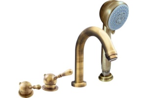 Смеситель для ванны Rav Slezak Labe бронза (L062.5PSM)