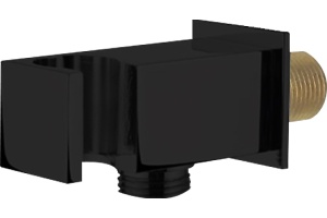 Шланговое подключение Allen Brau Infinity 5.21017-31 с держателем для душа, чёрный матовый