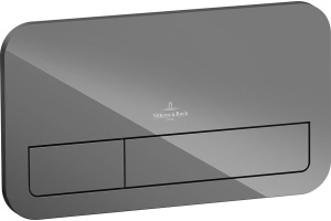 Кнопка смыва Villeroy & Boch Viconnect 922400RA серый глянцевый