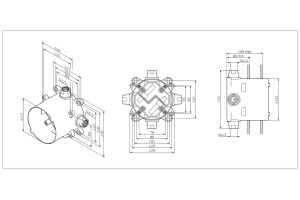 Монтажная коробка AM.PM MultiDock F100100 - 3