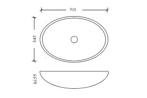 Раковина накладная Boheme Armadi Art NeoArt 51 прозрачный - 3