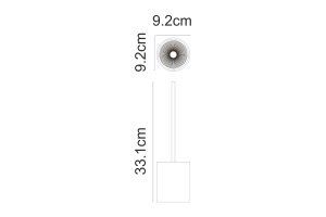 Never K-1827 Щетка для унитаза - 3