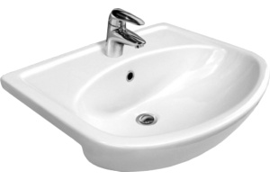 Раковина накладная Onika Cersanit Erica 60 белый 