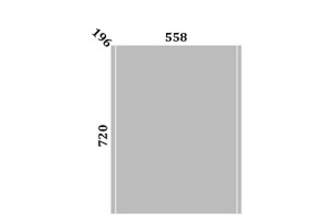 Зеркало-шкаф Sanflor Ларго 60 вяз швейцарский L - 3