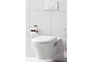 Кнопка смыва Creavit Drop GP2001.00 белая - 2