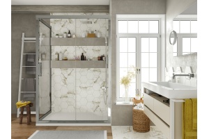 Душевой уголок STWORKI Эстерсунд DE019R90160200 160x90 см профиль хром глянец - 2