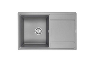 Мойка кухонная Paulmark Flugen 78 серый матовый