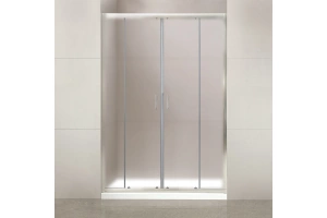 Душевая дверь BelBagno Uno 170 стекло текстурное (UNO-195-BF-2-170-P-Cr)