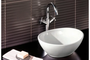 Раковина накладная beWash Ontario 38 белый глянец - 2