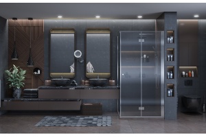 Душевой уголок Ambassador Diamond 12011105R 90х90 см - 3