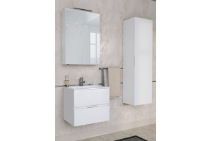 Тумба с раковиной Aquanet Алвита 60 белая - 2