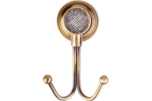 Крючок Boheme Royal Cristal Bronze двойной