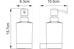 Дозатор Wasserkraft Sauer K-7999 - 2