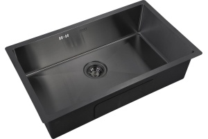 Мойка кухонная Zorg Inox PVD 7444 grafit