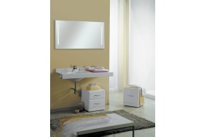 Мебельная раковина AQUATON Отель 120 L с навесами и диспенсером - 3