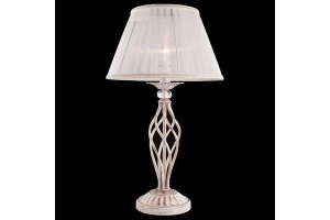 Настольная лампа декоративная Eurosvet Selesta 01002/1 белый с золотом