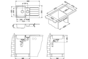 Мойка кухонная Alveus Line 10 - 3
