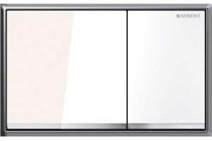 Кнопка смыва Geberit Omega 60 115.081.SI.1 белая