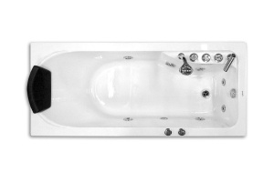 Гидромассажная ванна Gemy  172x77 см (G9006-1.7 B R)