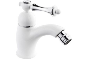 Смеситель Cezares Margot BSM1-BLC для биде, белый