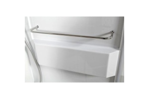 Душевая кабина Deto L 90х90 с гидромассажем, хром (L590LED+GM) - 3