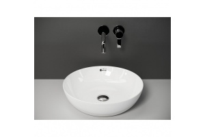 Раковина накладная Ceramica Nova Access 45х45 белая - 2