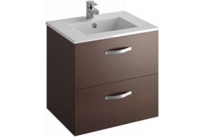 EB390RU-NR тумба под раковину OLA /59,8x45x56/(темный дуб)
