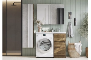 Комплект мебели Aquaton Лондри 40 светлое дерево