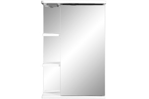 Зеркало-шкаф Stella Polar Концепт Нелея 45 R с подсветкой белый - 2