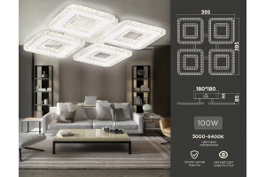 Потолочная люстра Ambrella Light FA FA4004 - 2