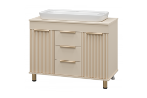 Тумба под раковину Brevita Enfida 100х65 бежевый (ENF-06100-0243Я) - 2