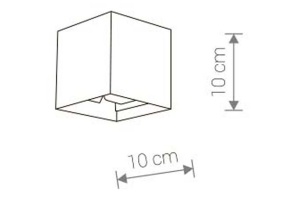 Уличный настенный светодиодный светильник Nowodvorski Lima Led 9510 - 3