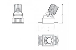 Встраиваемый светильник Fiberli MR1215 12130105 - 3