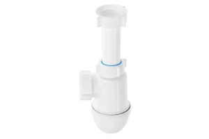 Сифон для мойки, для раковины Санта АНИ Пласт белый