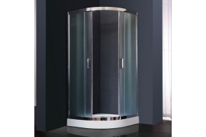 Душевой уголок Royal Bath НК 90х90 с поддоном профиль хром стекло матовое
