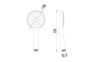 Смеситель для ванны Lemark Pramen хром (LM3314C) - 2