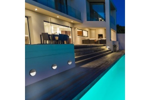 Уличный настенный светодиодный светильник Mantra Baker 7013 - 3