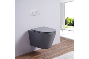 Унитаз Esbano CLAVEL Matt Grey - 2