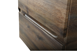 TECHNO База под раковину подвесная с двумя выкатными ящиками, Дуб бомонд Лофт AM-Techno-900-2C-SO-LW646 - 3