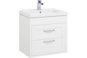 Тумба для комплекта Aquanet Денвер 65 белый глянец