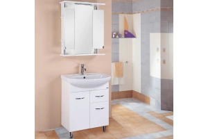 Тумба под раковину Onika Стелла 65 белый (106503) - 3