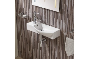 Раковина подвесная WeltWasser WW AISBACH 7945 GL-WT L 50.5 белый (10000008690) - 2