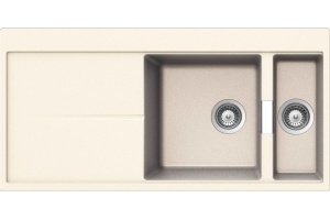 Мойка  Horizont 60D  Cristadur магнолия