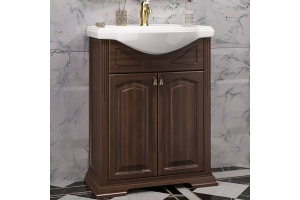 Тумба под раковину Opadiris Риспекто 65 темное дерево